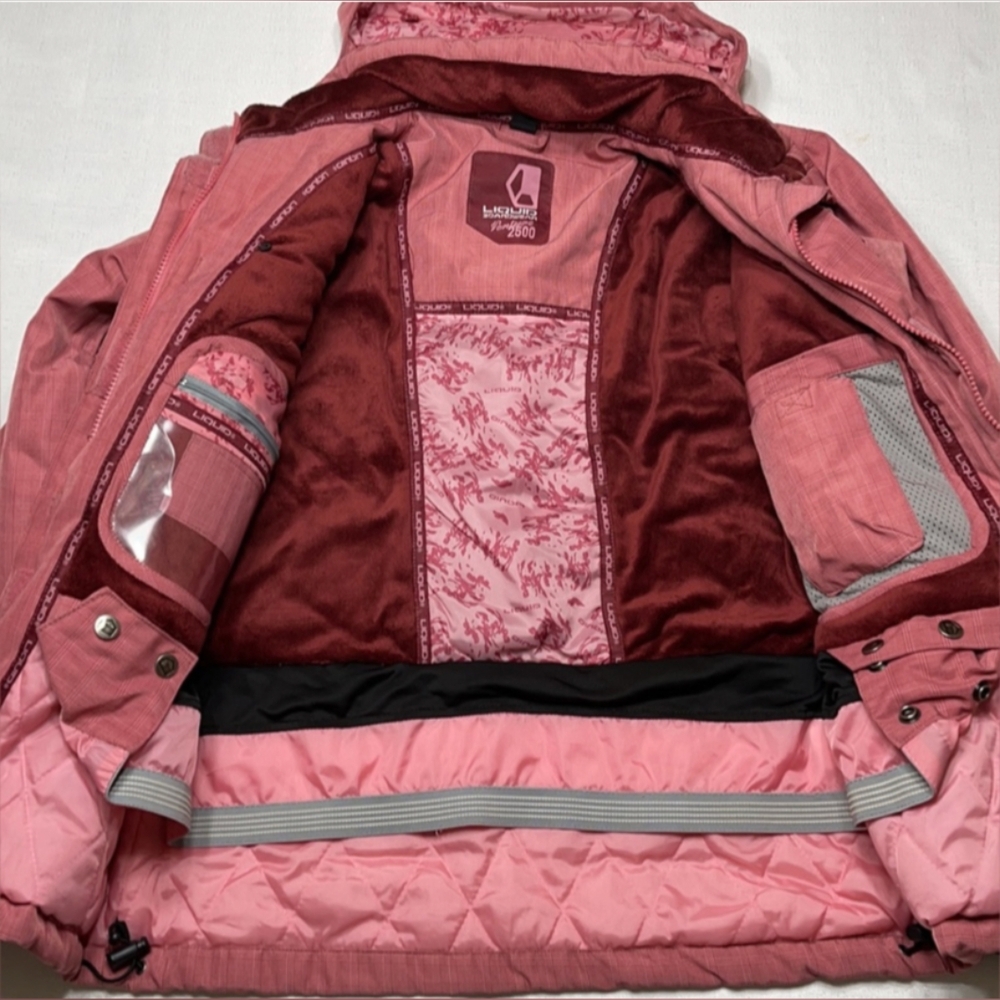 Liquid Pink Jacket With Pockets - image 7